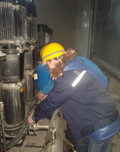 沈河加压维修 —— 一天节能改造一个泵站